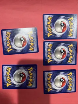 Vintage WOTC Pokemon TCG Non Holo - Lot Of 5 Cards Near Mint - Image 2