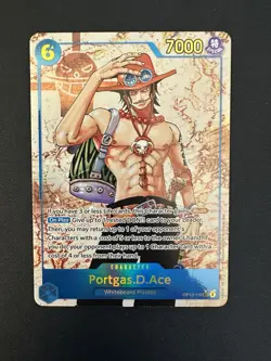 NM Portgas.D.Ace OP13-119 Alternate Art One Piece Card Game English - Image 1