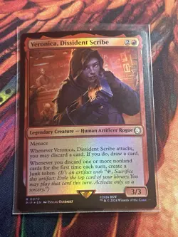 Veronica, Dissident Scribe - Foil Fallout MTG - Image 1