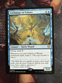 Archmage of Echoes Commander: Wilds of Eldraine Regular - Image 1