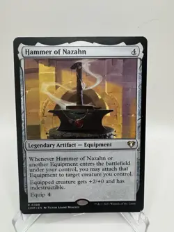 MTG Hammer of Nazahn - Regular - Commander Masters #0388 - Image 1