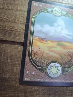 MTG Unglued Plains 84/94 Basic Land LP - Image 2