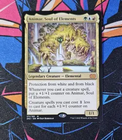 Animar Soul of Elements NM Regular MTG Double Masters Unplayed Magic Gathering - Image 1