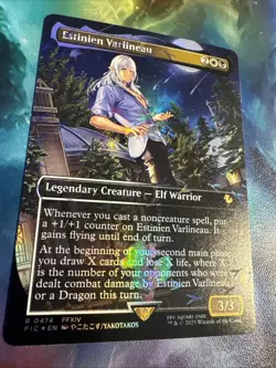 Estinien Varlineau (Borderless) (Chocobo Track Foil) Commander: Final Fantasy... - Image 2