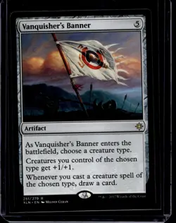 MTG Vanquisher's Banner - Ixalan 251/279 Rare MTG - Image 1