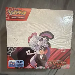 Pokemon Scarlet & Violet Destined Rivals Booster Box Mewtwo Giovanni 2025 - Image 1