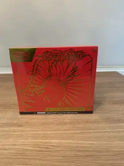Pokemon TCG Scarlet and Violet Base Set Elite Trainer Box (ETB) -Koraidon SEALED - Image 1