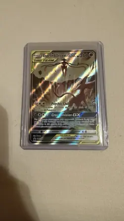 Pokemon Espeon & Deoxys GX TAG TEAM Promo Holo SM240 Unified Minds - Image 1