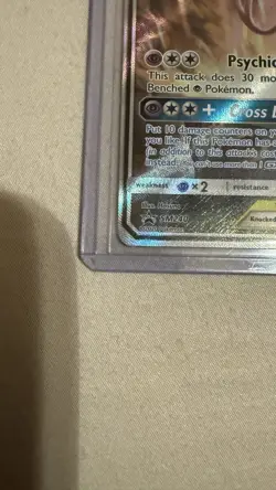 Pokemon Espeon & Deoxys GX TAG TEAM Promo Holo SM240 Unified Minds - Image 4