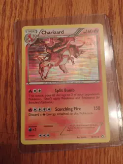 Charizard 19/113 Legendary Treasures Holo Pokemon TCG - MP - Image 1