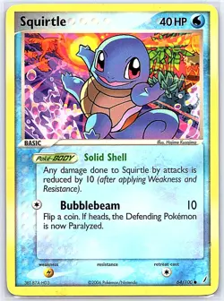 Squirtle - 064/100 Common Crystal Guardians 64/100 LP Pokemon TCG - Image 1