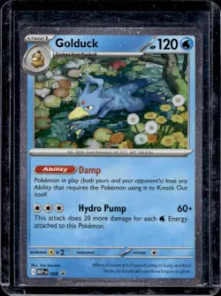 2025 Pokemon Black Star Promos Golduck #008 - Image 1