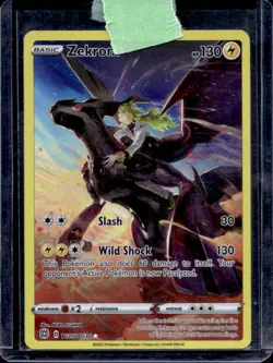 2022 Pokemon SWSH Brilliant Stars Zekrom Trainer Gallery Holo #TG05/TG30 - Image 1