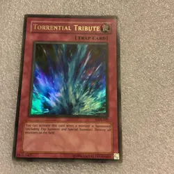YUGIOH TORRENTIAL TRIBUTE ULTRA RARE LON-025 - Image 1