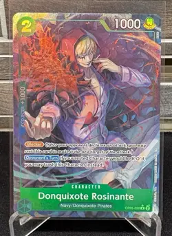 One Piece TCG Donquixote Rosinante (Alternate Art) OP05-030 - Image 1