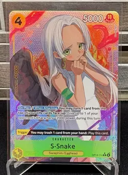 One Piece TCG S-Snake (Alternate Art) OP13-114 Carrying On His Will - Image 1