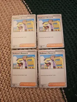Professor's Research 122/131 Bundle - Pokemon TCG - 4x Cards - Image 1