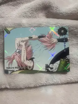 Naruto Kayou English Series 2 Card - Sakura Blossoms! - NRSA02-R-025L1 - Image 1