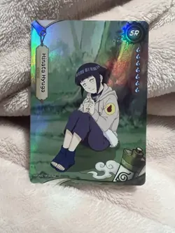 Naruto Kayou English Series 2 Card - Hinata Hyuga - NRSA02-SR-001L2 - Image 1