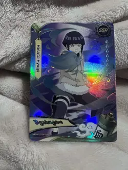 Naruto Kayou English Series 2 Card - Hinata Hyuga - NRSA02-SSR-018L3 - Image 1