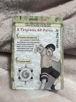 Naruto Kayou English Series 2 Card - Neji Hyuga - NRSA02-SSR-013L3 - Image 2