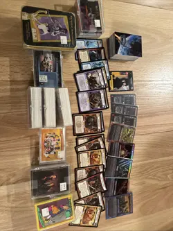 Card Lot - Vintage CCG TCG - Star Wars Star Trek Rad Dudes Babylon 5 B2 - Image 1