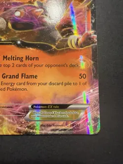 LP Houndoom EX 21/162 XY BREAKthrough Pokemon card English - Image 4