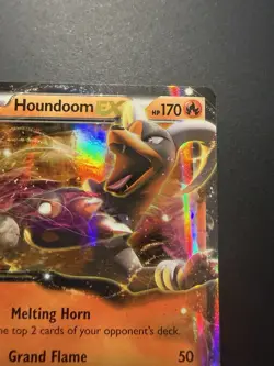 LP Houndoom EX 21/162 XY BREAKthrough Pokemon card English - Image 5