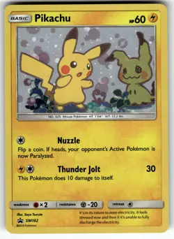 Pikachu - SM162 SM Promos NM- Pokemon Card TCG - Image 1