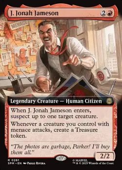 J. Jonah Jameson-Marvel'S Spider-Man-Extended Art-Foil-261-NM - Image 1