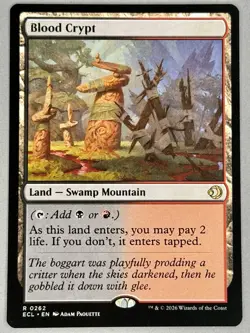 Blood Crypt - 262 ECL: Lorwyn Eclipsed R Normal NM - Image 3