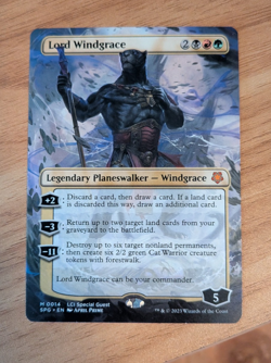MTG Lord Windgrace Borderless LCI Special Guests NM - Image 1