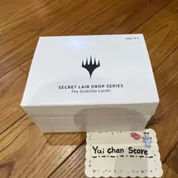 MTG Secret Lair The Godzilla Lands In Hand Sealed Magic the gathering 630509951895 - Image 1