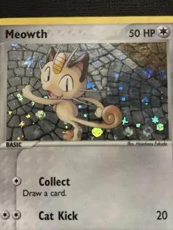 Pokemon TCG: FireRed & LeafGreen- Meowth 69/112 Reverse Holo - Image 1