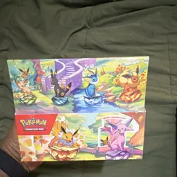 Pokemon Prismatic Evolutions Mini Tin Box Eevee 8 pack - Image 1