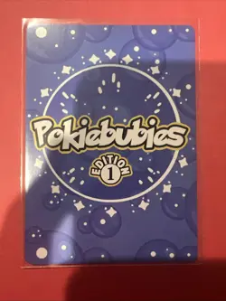 Pokiebubies 1st Edition Fan Art Chef Ken Lee Flarie V #103 Flareon Holo Pokemon - Image 2