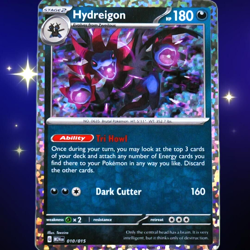 Hydreigon - Holo - Pokemon TCG McDonald's 2024 Promo #010/015 - Image 1