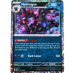 Hydreigon - Holo - Pokemon TCG McDonald's 2024 Promo #010/015 - Image 2