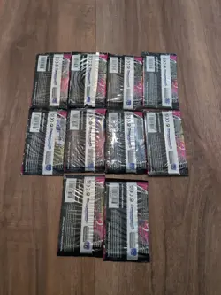 Pokemon TCG Sword and Shield Fusion Strike lot of 10 Sealed Booster Packs - Image 2