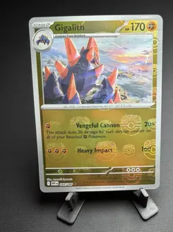 Pokemon TCG- Gigalith - Master Ball - UC (048/086) White Flare NM+ ENGLISH - Image 2