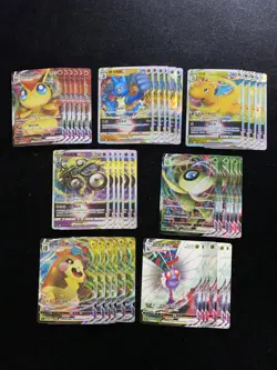 2025 Pokemon TCG S-Chinese Gyarados Mimikyu Scizor RRR Holo Lot*108 AM11 - Image 3
