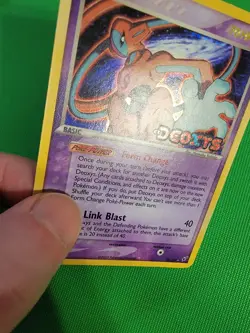 Pokemon TCG Deoxys (Normal Forme) 16/107 Deoxys Reverse Holo MP - Image 4