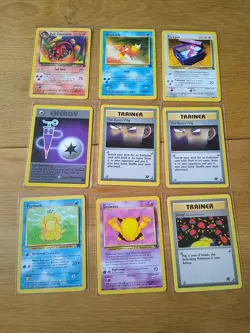 Pokemon Team Rocket (Uncommon/Common BUNDLE) X9 - Image 1