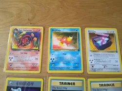 Pokemon Team Rocket (Uncommon/Common BUNDLE) X9 - Image 2