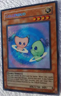 Yugioh 1x Gellenduo STON-EN067 Secret Rare Unlimited Edition Near Mint - Image 2