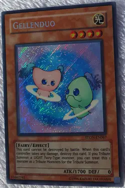 Yugioh 1x Gellenduo STON-EN067 Secret Rare Unlimited Edition Near Mint - Image 5