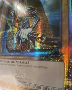 Dark Magician Quarter Century Rare Limited Ed NM LC01-EN005 YUGIOH TCG - Image 2
