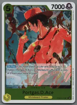 Portgas.D.Ace PRB02-018 Premium Booster The Best Vol. 2 One Piece NM - Image 1
