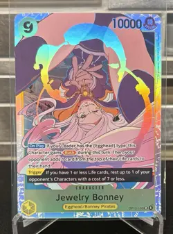 One Piece TCG Jewelry Bonney OP13-108 SR Carrying on His Will - Image 1