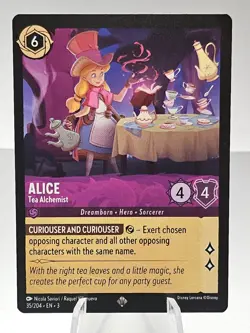 Alice 35/204 Super Rare NON-FOIL Disney Lorcana - Into the Inklands NM - Image 1
